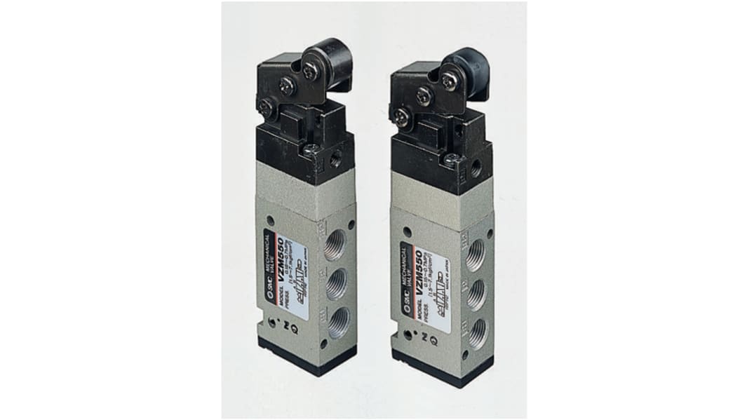 SMC 5/2 Pneumatic Solenoid Valve - Pilot/Pilot G 1/8 VZM500 Series