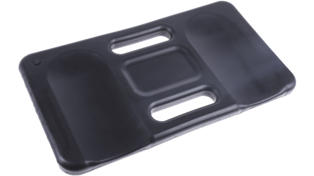 RS PRO Black Polyurethane Kneeling Pad Resistant to Tear, Water - 24 x 44 x 3cm