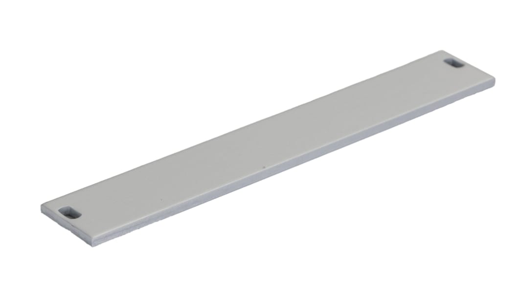 Rittal Aluminium Frontplatte 3U x 4TE, Unlackiert