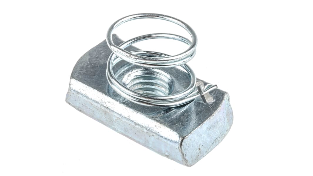 Unistrut Channel Nut, M10, Nut Base Dimensions 21 x 41mm, Steel, 0.04kg