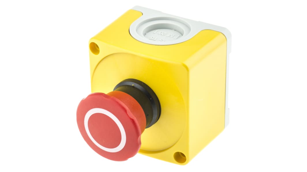 ABB 1SFA Series Pull Release Emergency Stop Push Button, Surface Mount, 2NC, IP66, IP67, IP69K