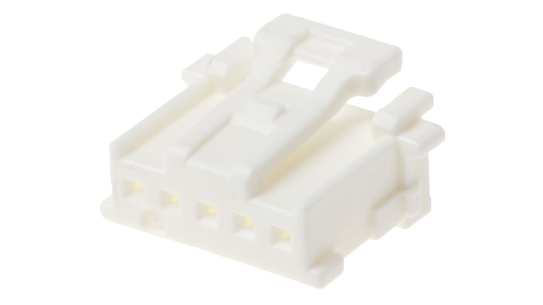 Molex, MicroClasp Female Connector Housing, 2mm Pitch, 5 Way, 1 Row