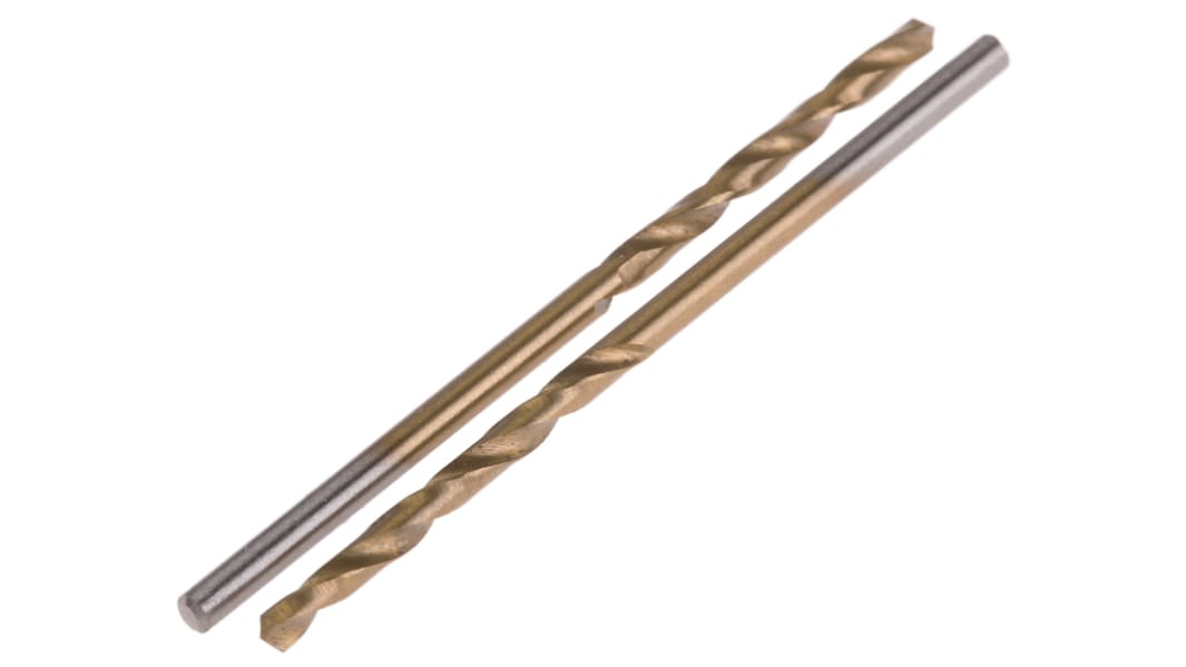 Broca helicoidal HSS RS PRO, diámetro 1.8mm x 46 mm