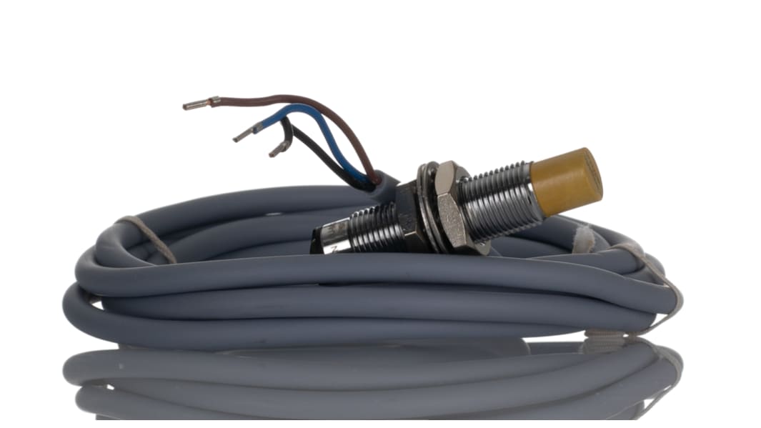 Capteur de proximité Turck, M12, Détection 10 mm, PNP NO, 10→30 V c.c.