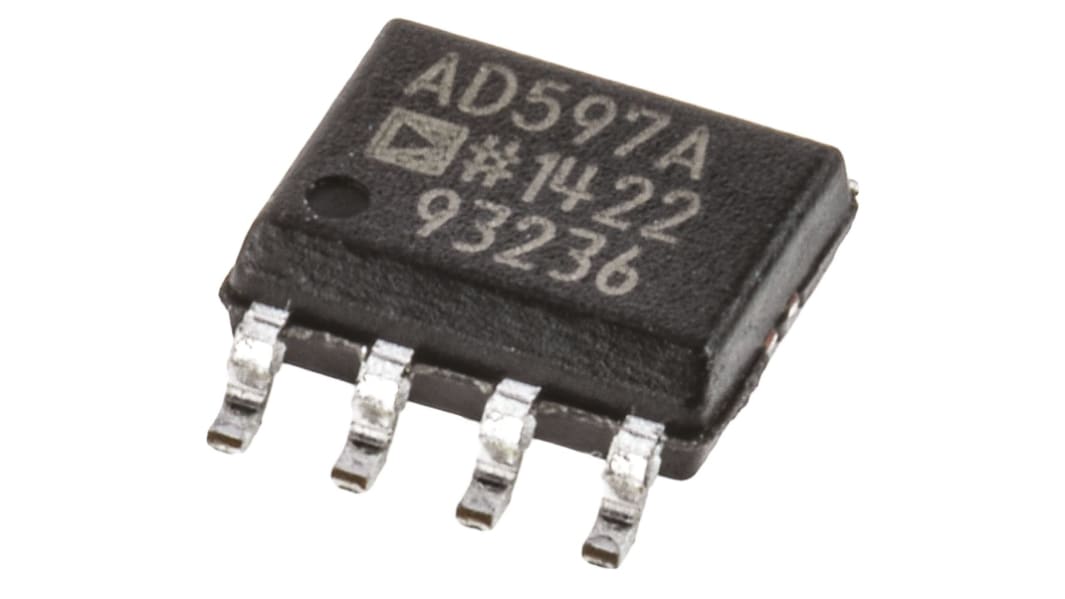 Analog Devices AD597ARZ Hangszererősítő, 15kHz 5 → 30 V, 8-tüskés SOIC