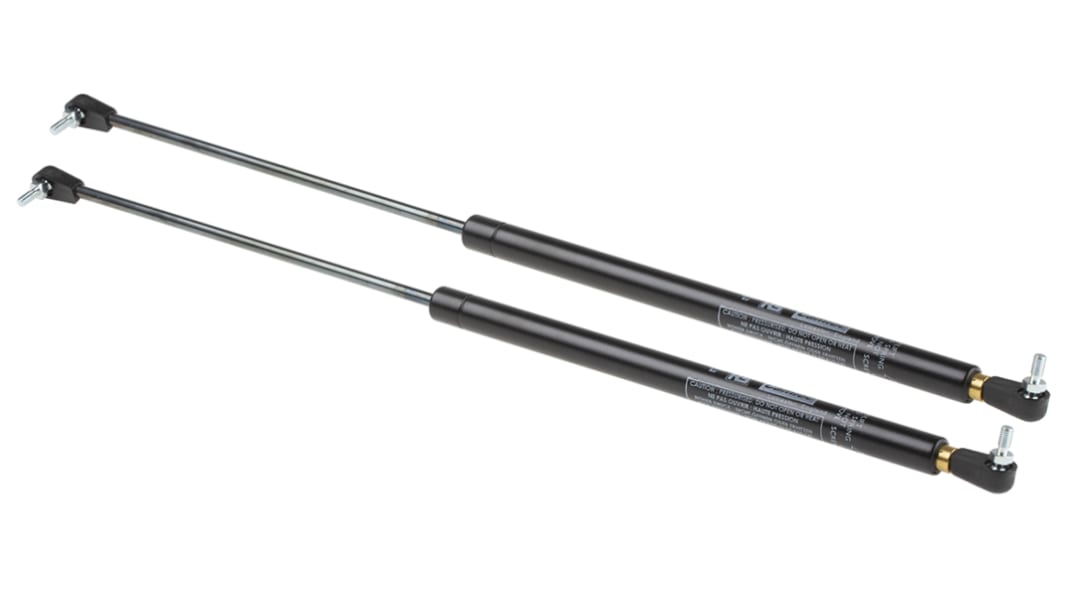 Vérin à gaz Camloc Gas Springs, course 200.0mm, force de 50N à 400N