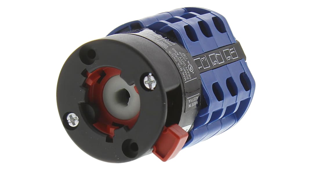 Interruttore Cam Kraus & Naimer CA10.A212/GBA001.*FT 3P, 20A, 690 V
