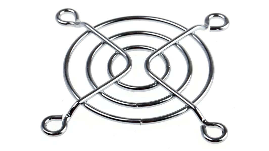 ebm-papst LZ31 Series Steel Finger Guard for 50mm Fans, 42mm Hole Spacing