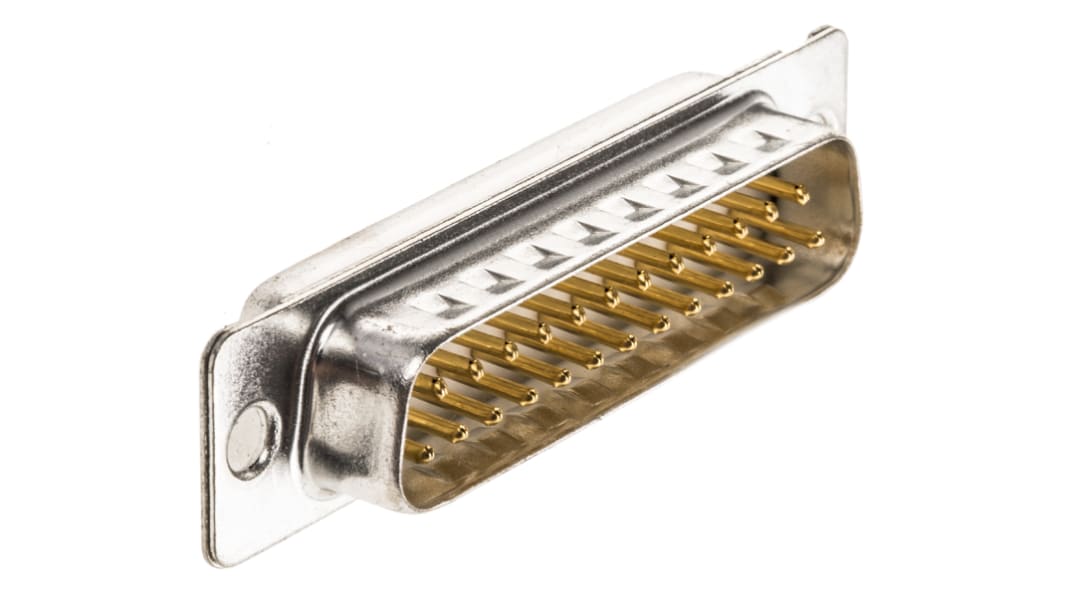 Amphenol Communications Solutions D-subコネクタ, 25極, オス, パネルマウント, DB25P064TXLF
