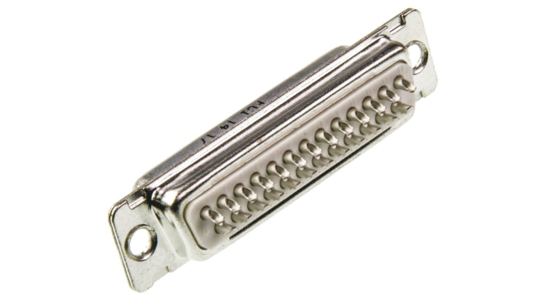Amphenol Communications Solutions D-subコネクタ, 25極, メス, パネルマウント, DB25S064TLF