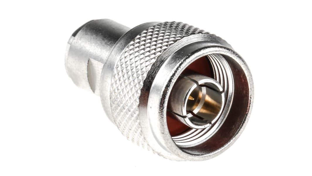 Radiall Stecker Koaxialsteckverbinder N-Steckverbinder, Kabelmontage Klemm-Anschluss, für RG58, RG141, RG142, RG223,