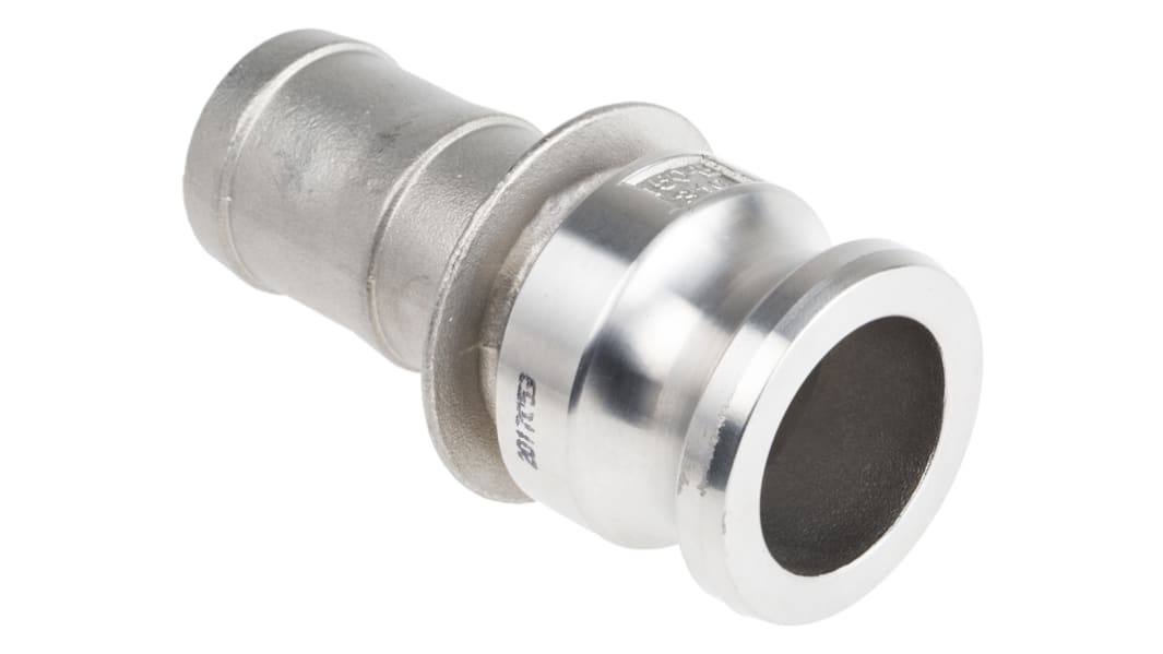 Portagomma RS PRO in Acciaio inox, Ø int. 1-1/2poll, 17 bar max