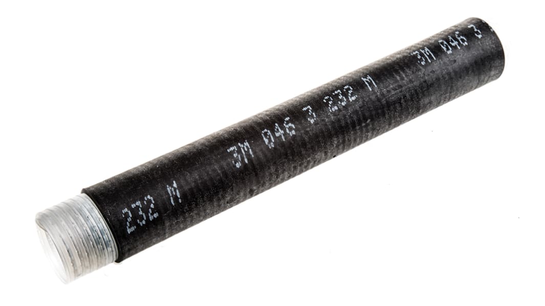 3M Cold Shrink Cable Sleeve, Black 35.1mm Sleeve Dia. x 303.5mm Length
