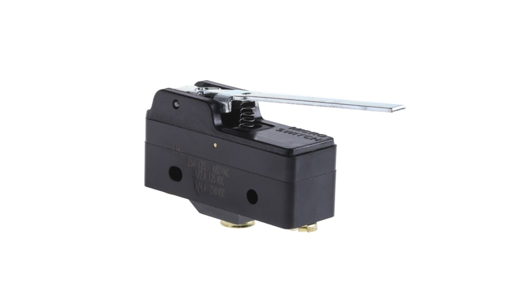 Honeywell Mikroschalter Hebel-Betätiger Schraub, 15 A @ 125 V ac, SPDT IP 64 0,7 N -55°C - +85°C