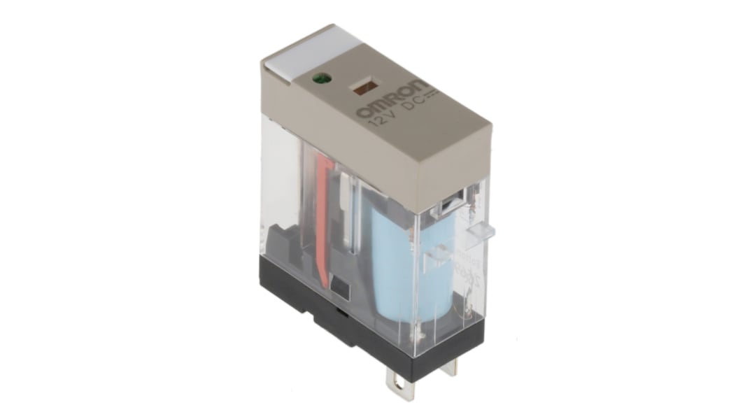 オムロン パワーリレー, 12V dc, 1c接点, 10A, プラグイン