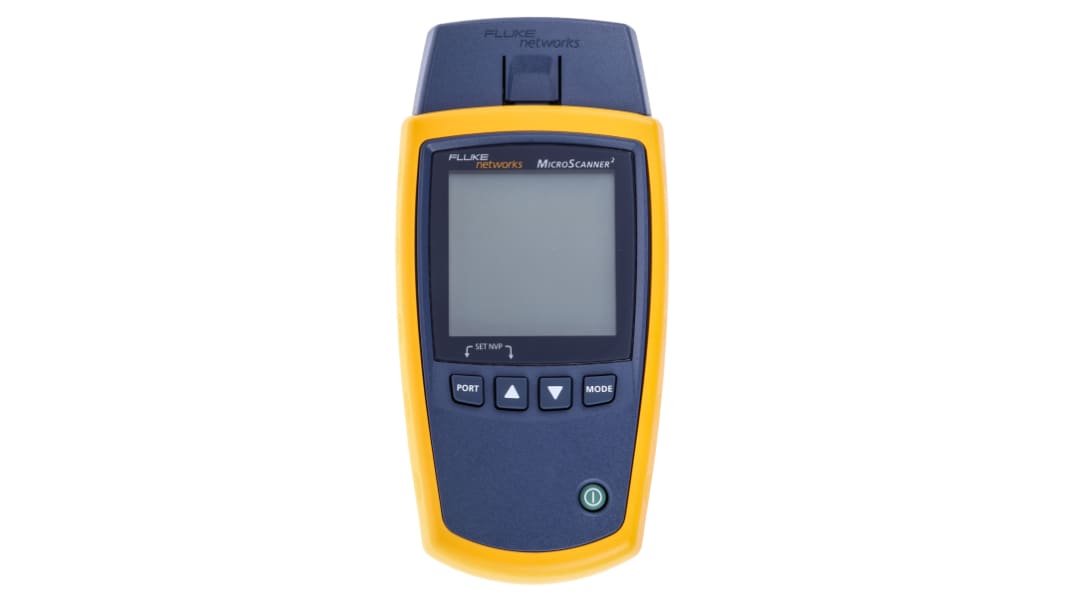 Fluke Networks MICROSCANNER 2 Cable Tester Coaxial, RJ11, RJ45