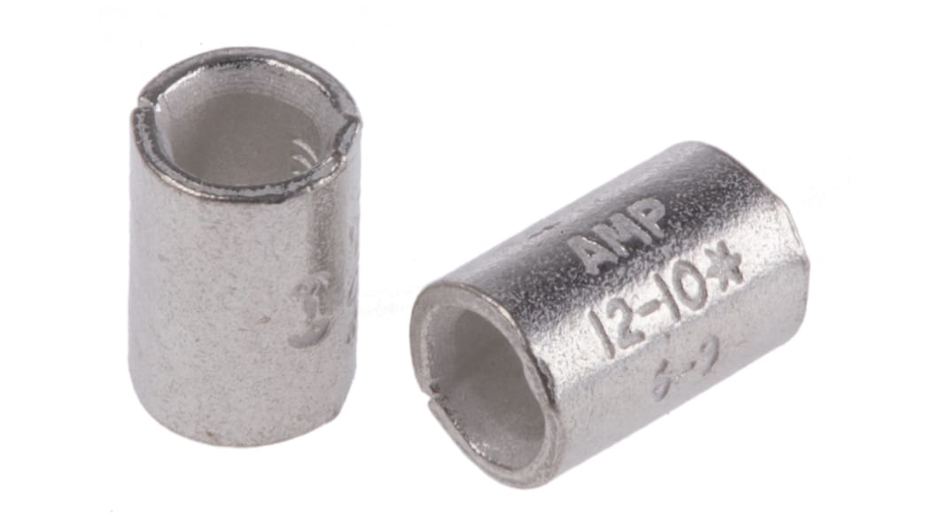 TE Connectivity, SOLISTRAND Parallel Splice Connector, Uninsulated, Tin 12 → 10 AWG