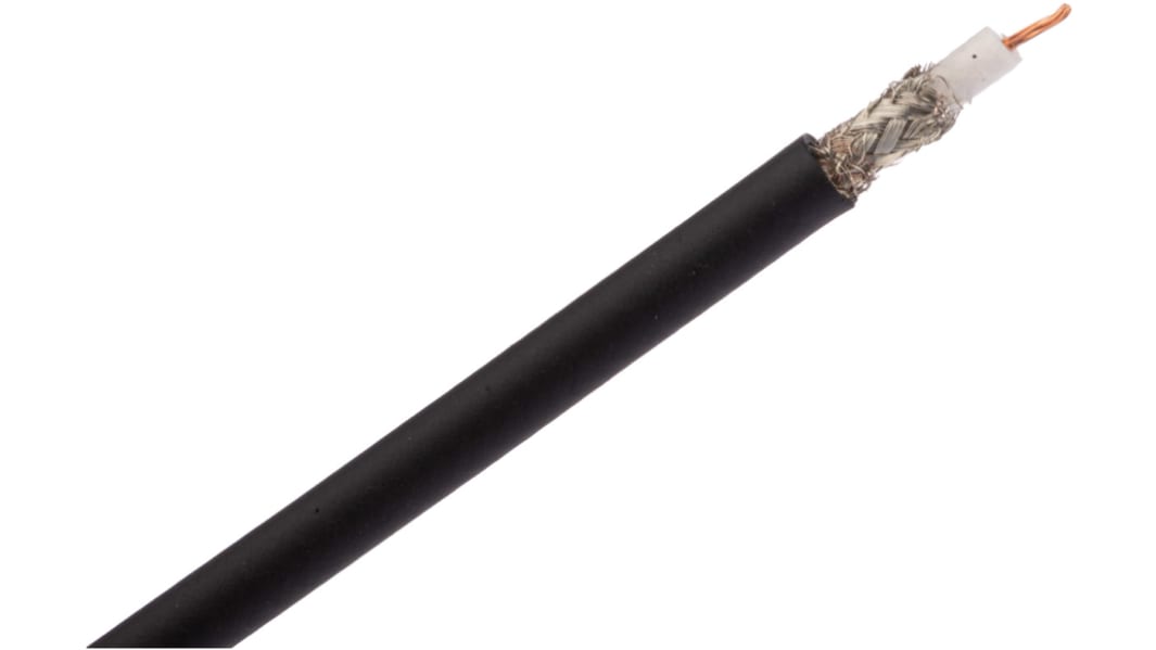 Cavo coassiale SDI Belden RG59/U, L. 305m, 75 Ω, col. Nero