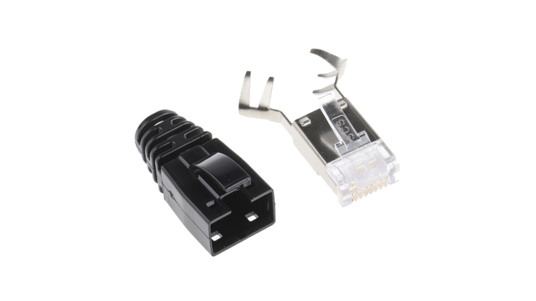 Bel-Stewart SS-39 Series Male RJ45 Connector, Cable Mount, Cat6a Straight 1 Port 8 -Way