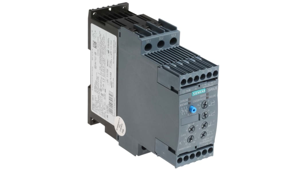 Siemens SIRIUS 3RW 3RW40 Sanftstarter 3-phasig 15 kW, 480 V ac / 32 A