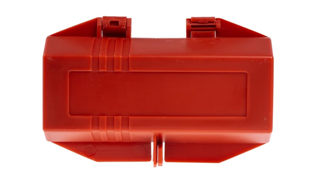 Brady Red 4-Lock Polypropylene Electrical Plug Lockouts, 9.14mm Shackle