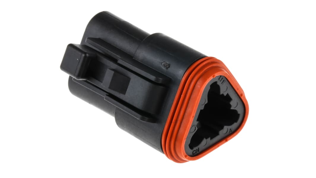 Deutsch, DT Automotive Connector Plug 3 Way DT06-3S-CE06