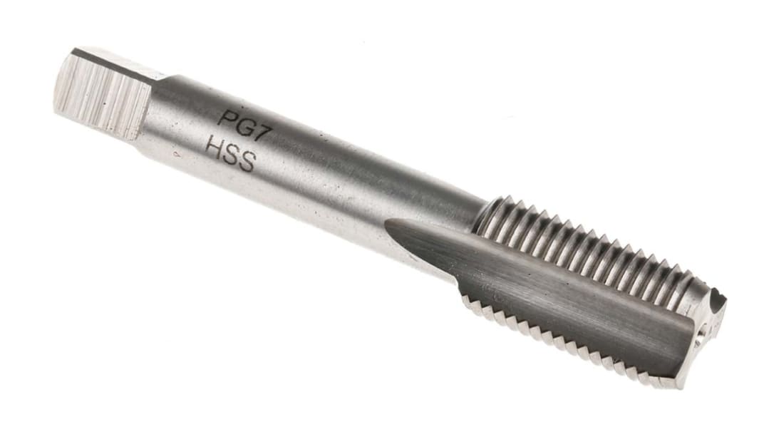 RS PRO Threading Tap, PG7 → 20 Thread, PG Standard, Hand Tap