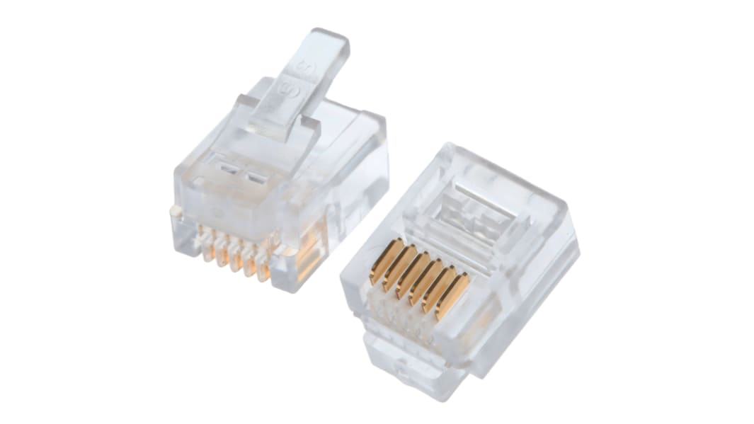 Bel-Stewart 940-SP RJ25-Steckverbinder Stecker 6P6C-polig, Kabelmontage