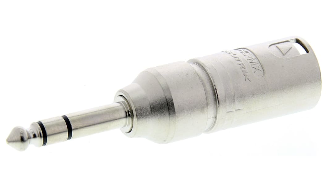 Neutrik Audio AV-Adapter Male Stereo 6,35 mm - Male XLR