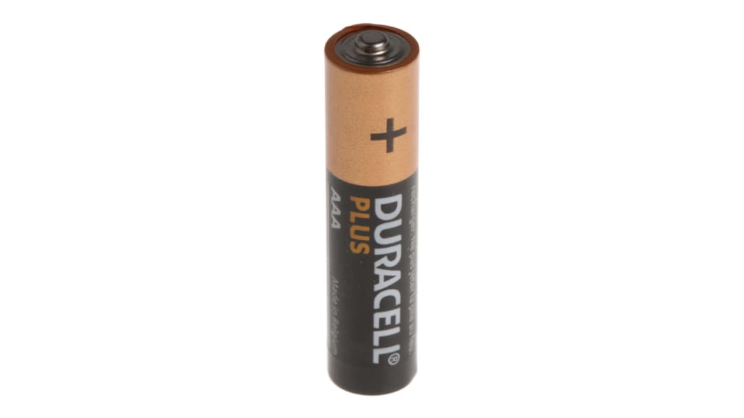 Duracell 単四電池 アルカリ電池,公称電圧 1.5V AAA +/PWR P8 RS