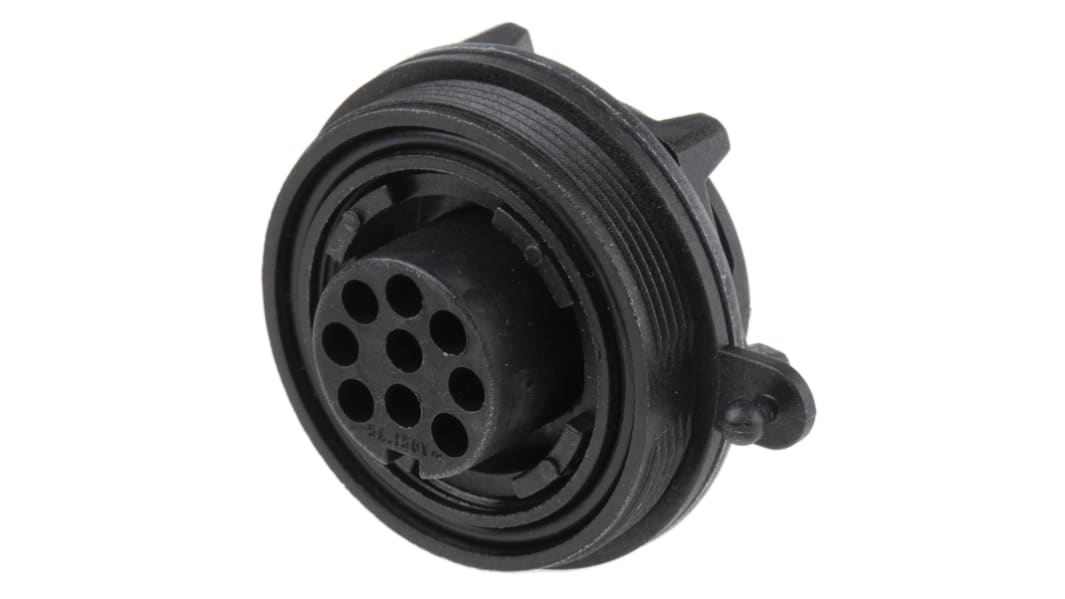 Bulgin Circular Connector, 9 Contacts, Panel Mount, Socket, Female, IP68, Standard Buccaneer Series