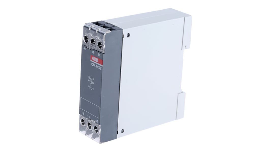 ABB モニタリングリレー, SPST, DINレール, 1SVR550800R9300 CM-MSE