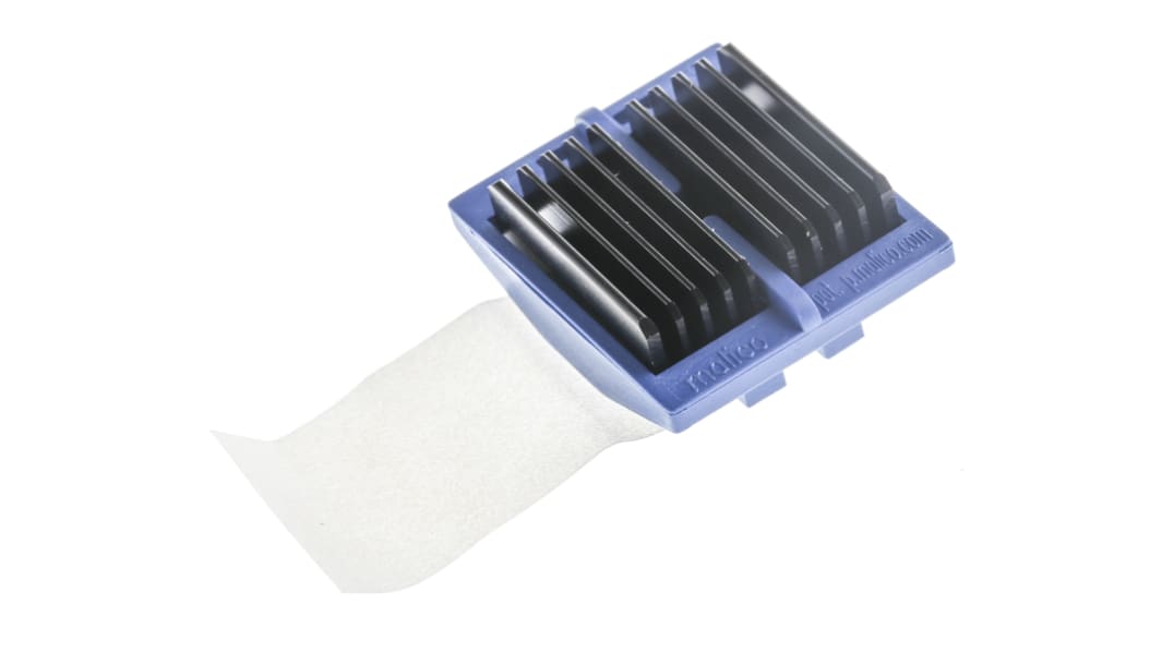Malico Heatsink, Clip, 5.2K/W, 19 x 19 x 10mm, Clip