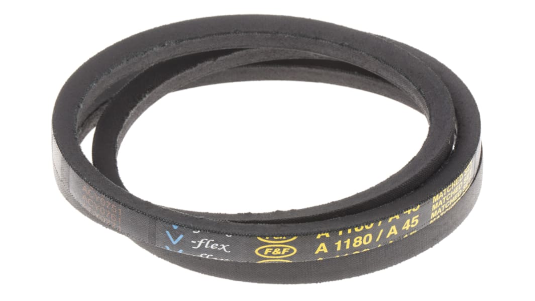 Courroie RS PRO, Section A, long primitive : 1173mm, long int: 1143mm, long ext : 1193mm