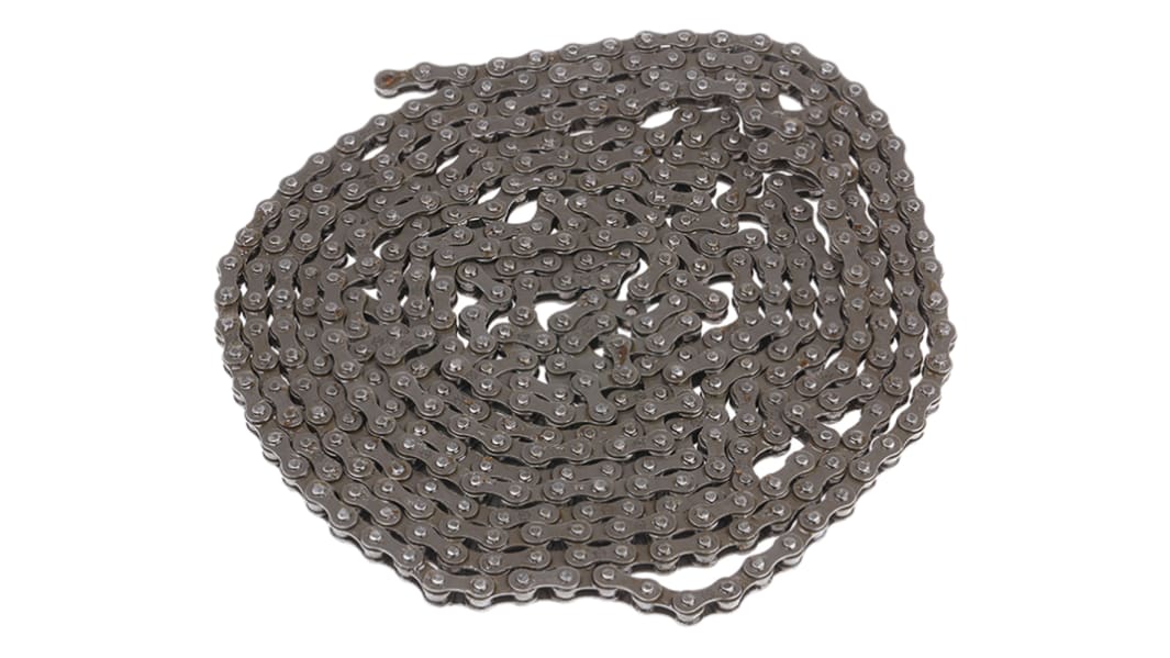 Wippermann Witra 81B-1 Stahl Simplex Rollenkette, Teilung 12.7mm, Länge 5m
