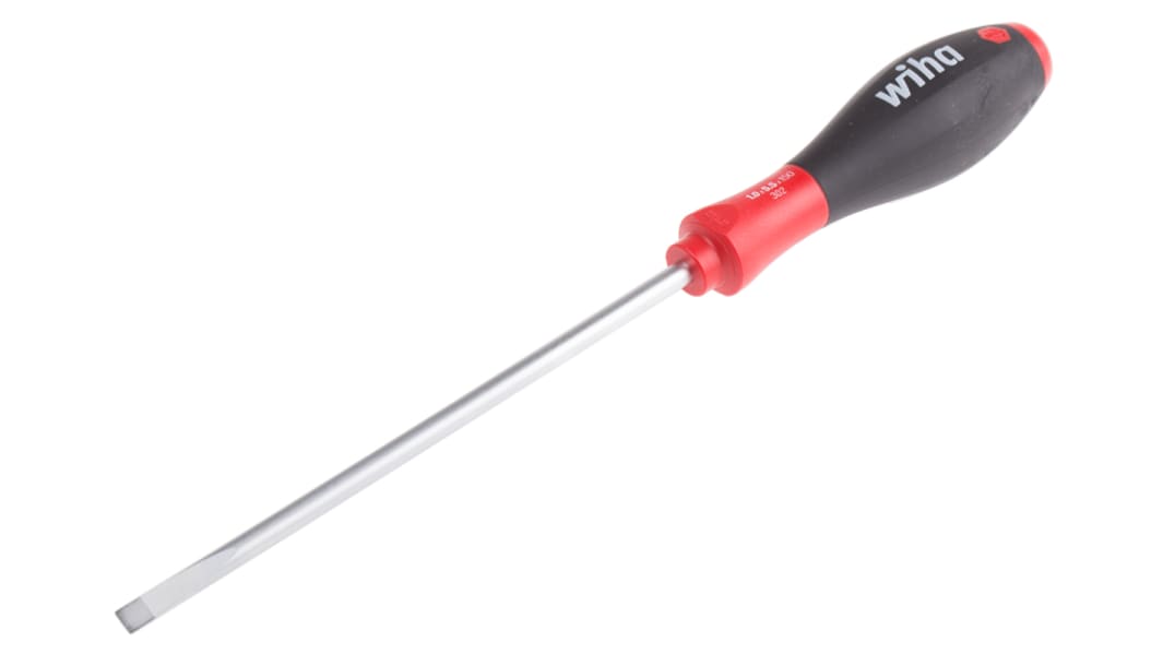 Wiha 5,5 mm Schlitz Standard-Schraubendreher, CrVMo-Stahl, 150 mm / Klinge 25 mm