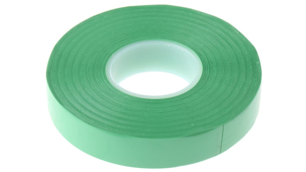 Advance Tapes AT7 Green PVC Electrical Tape, 12mm x 20m