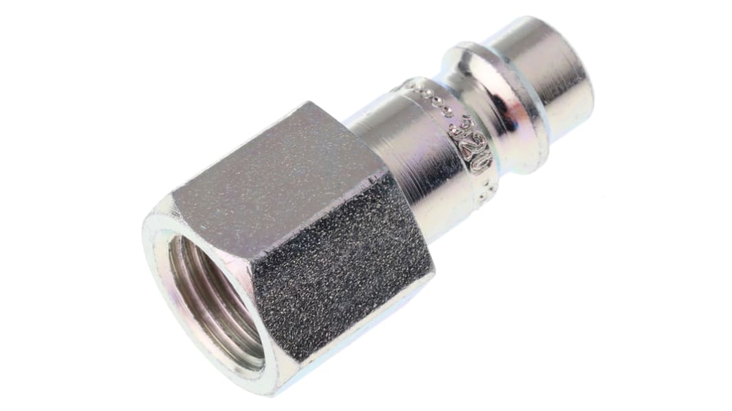 Raccord rapide pneumatique CEJN, Filetage vers Mâle G 1/4 Femelle 1/4pouces en Acier