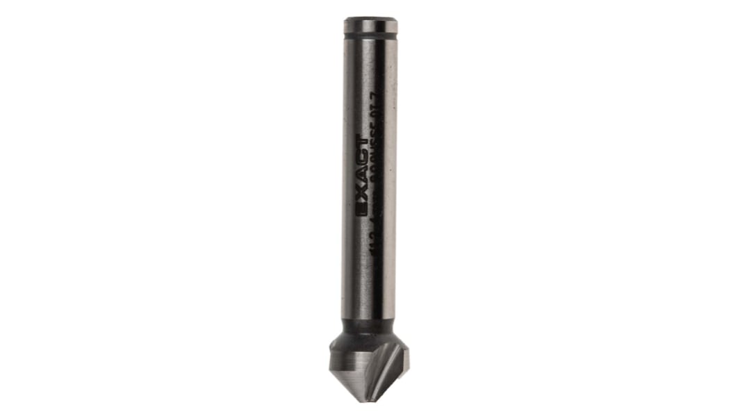 EXACT HSS-E Drill Bit, 12.4mm Head, 3 Flute(s), 90°, 1 Piece(s)