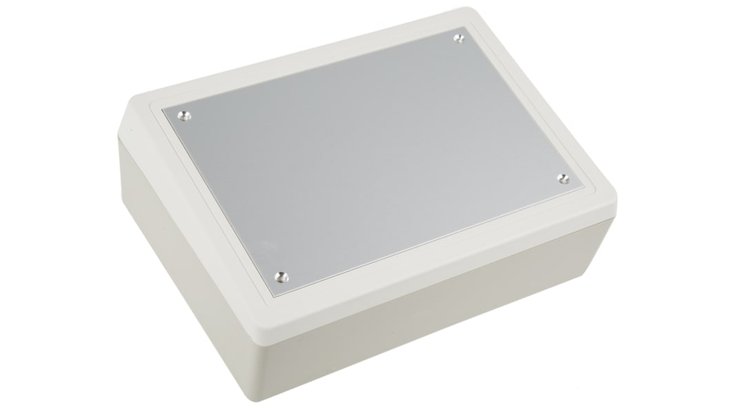 Boîtier pupitre OKW DeskCase 190 en ABS Blanc, 138 mm x 190 mm x 70 mm