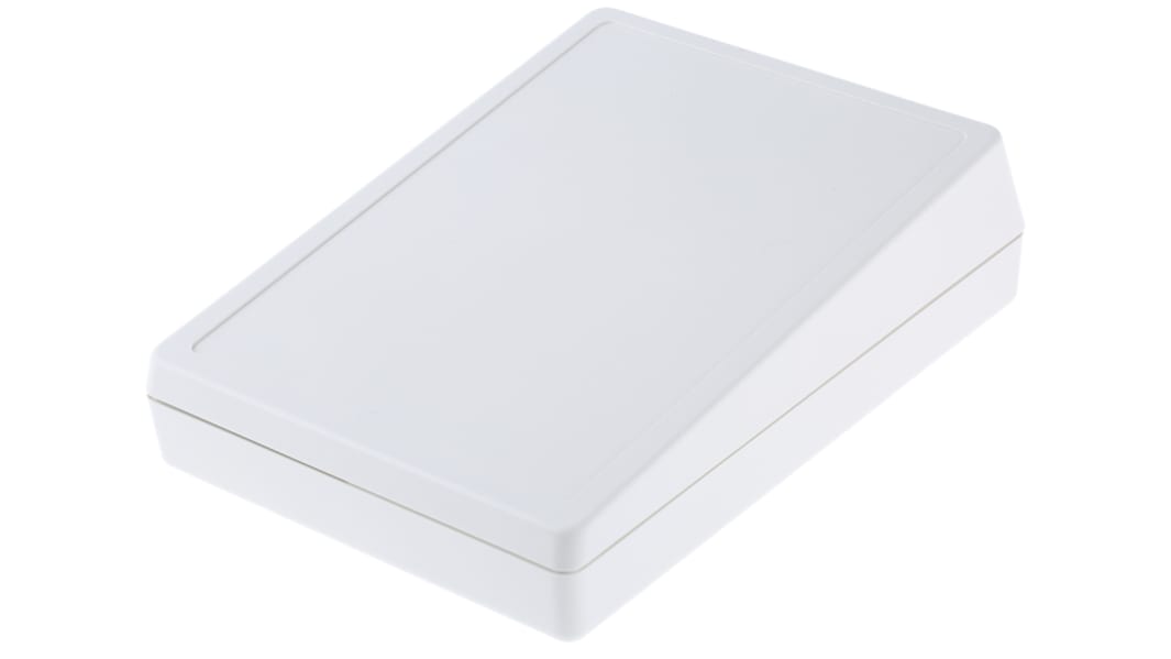 Boîtier pupitre OKW DeskCase 138 en ABS Blanc, 190 mm x 138 mm x 54 mm