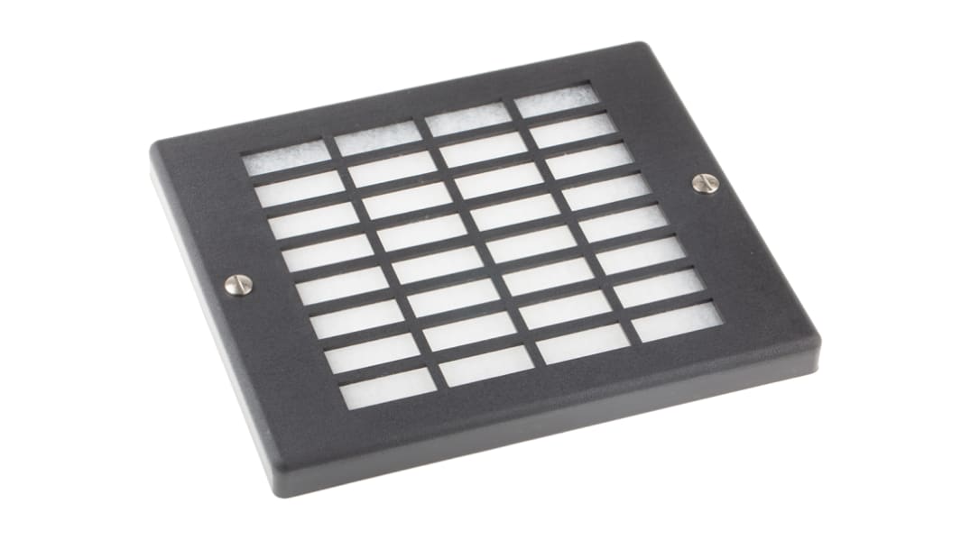 ebm-papst Lüfterfilter Typ Lüftermontierter Filter für 150 / 172mm Lüfter, 226 x 190mm, 19.5mm, Rahmen Mat.: Stahl, PC,