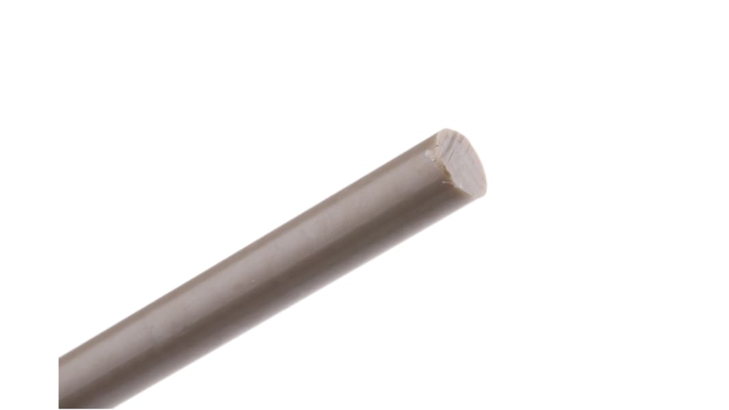 Asta in polietereterchetone (PEEK) RS PRO, Beige, 300mm, Ø 8mm