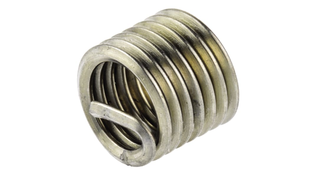 Recoil Thread Repair Insert, M6 x 1, Drill Size 6.3mm