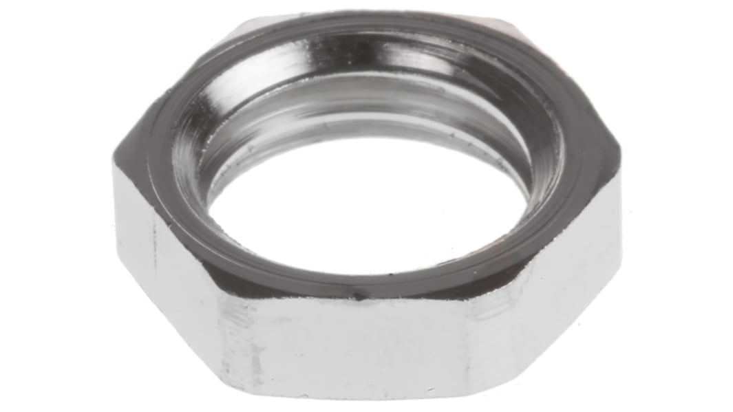 Écrou de presse étoupe SIB, M10, Nickel, Laiton nickelé