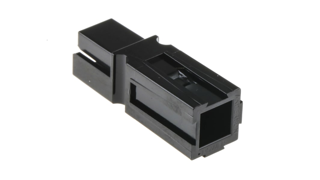 Anderson Power Products, PP15-45 Series 1 Way Connector Housing, Panel Mount, 15A, 600 V