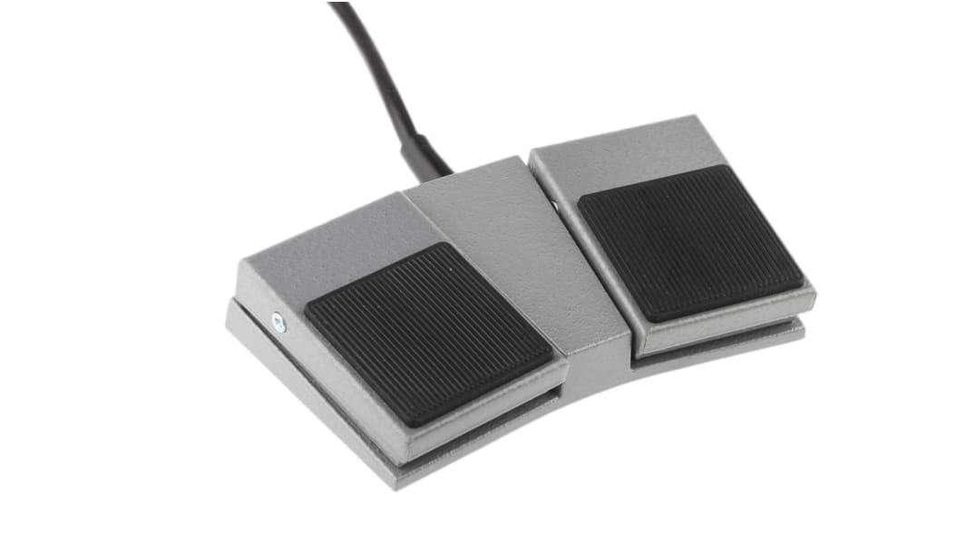 Interruttore a pedale, Herga, Momentaneo, IPX2, 2 x SPSTN/O