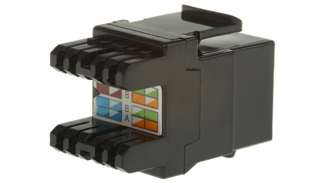RS PRO Panelhunstik, UTP-skærm, RJ45, Cat6