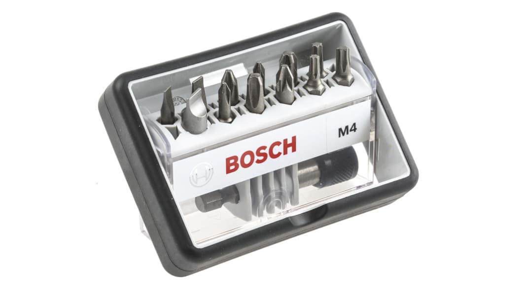 Bosch Schlitz, PHILLIPS®, POZIDRIV, TORX® Bitsatz schlagfest PH1, PH2, PH3, PZ1, PZ2, PZ3, SL4,5, SL5.5, SL8, T15, T20,