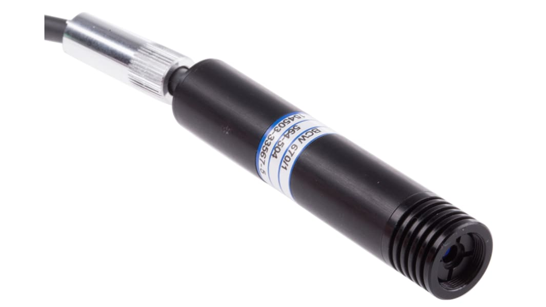 1060-41-000 Laser Module, 670nm 1mW, Modulating, Linear & TTL control Ellipse pattern -8 → -12 V
